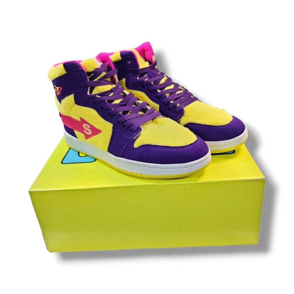 Sukamii The Star Bears Multicolor‎ High Top Sneakers Size 10 Men's /11.5 Women's